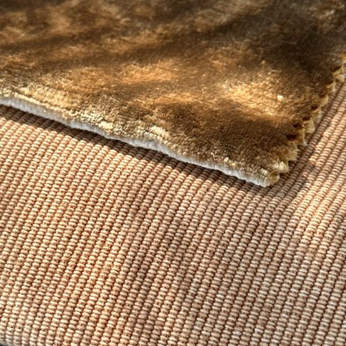 Velours Losange Gold