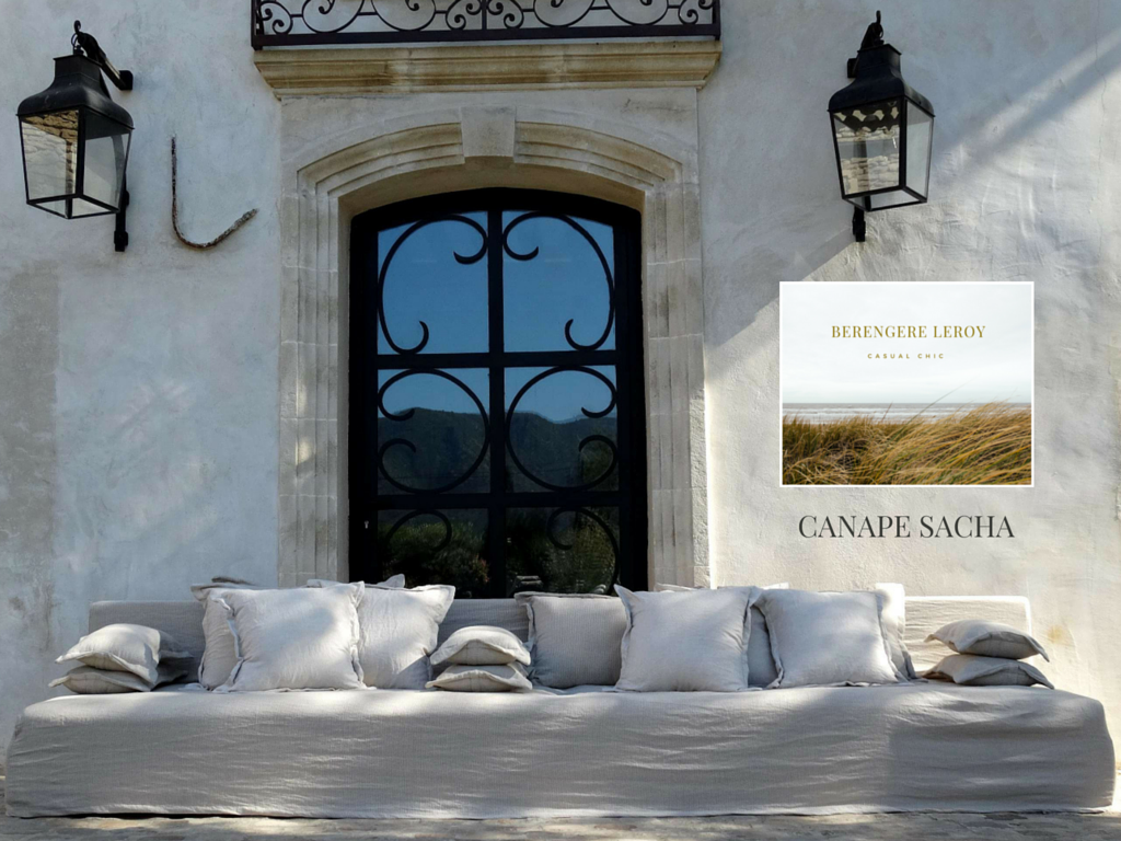 CANAPE SUR MESURE LIN OU VELOURS MAUBEC COUSTELLET LUBERON 1