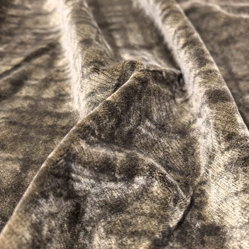 Velours Losange Gris Fumé