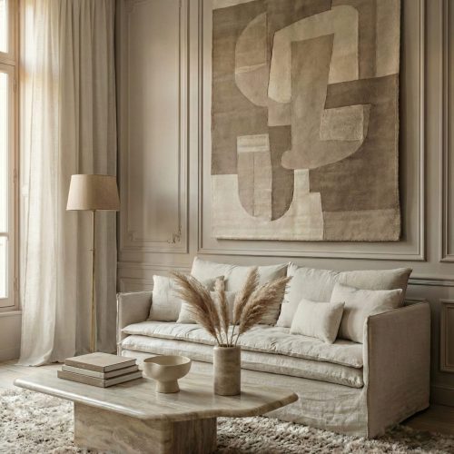 Canapé Mille Et Une Nuit 2 Été Hiver Verone Craie