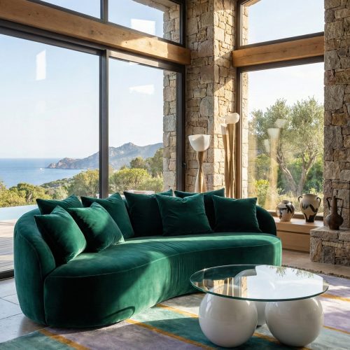 Canapé Aura Tsar Lac