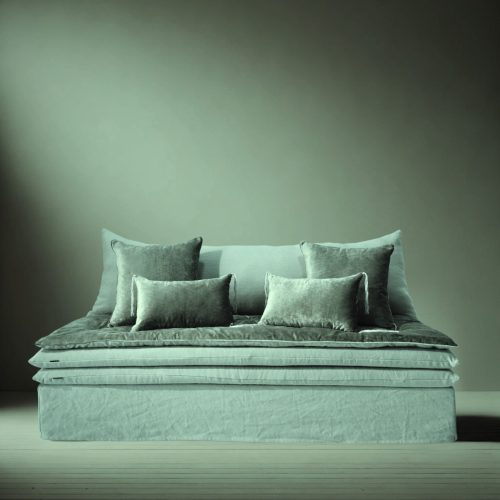 Canapé Mille Et Une Nuit 1 Été Hiver Vert de Gris