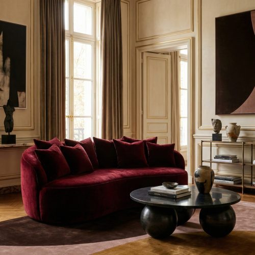 Canapé Aura Tsar Rouge Baiser