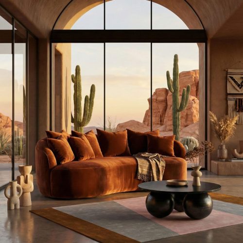 Canapé Aura Tsar Corail