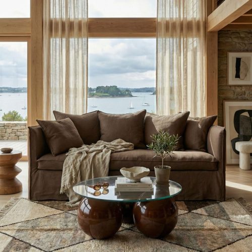 Canapé Noé 2 Chocolat