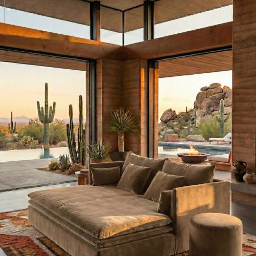 Canapé daybed Mille Et Une Nuit Tsar Sable / Fabriqué en France