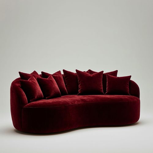 Canapé Aura Tsar Rouge Baiser