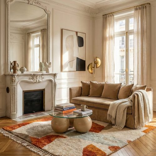 Canapé Noé 3 en velours Flax